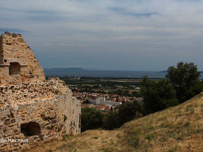 Frankreich Burgruine Hyeres - Canon EOS 700D - Frankreich, Hyeres, Reisen, Ruine